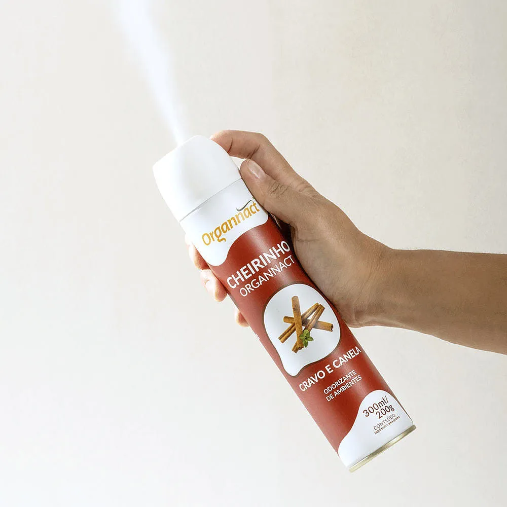 Aromatizador Organnact Cheirinho Cravo e Canela — foto 3