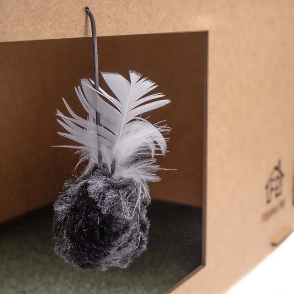Arranhador Cat Box Fábrica Pet Preto — foto 4