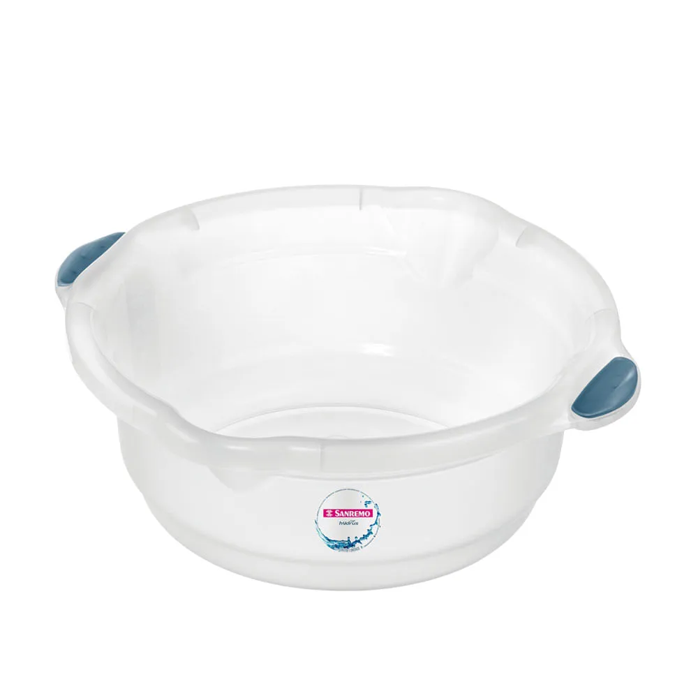 Bacia Plástico Sanremo Transparente — foto 2