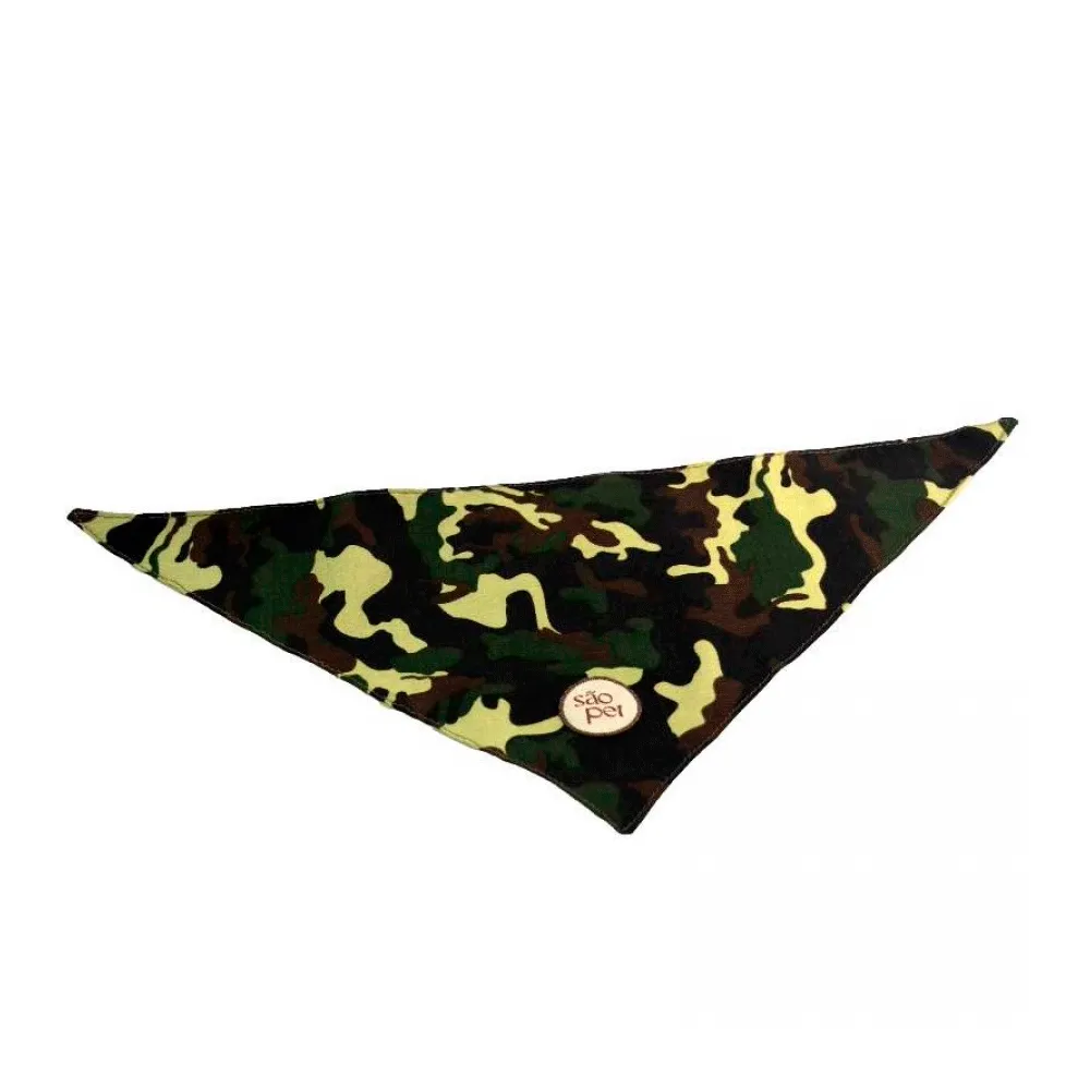 Bandana para Cães Selva São Pet Verde — foto 3