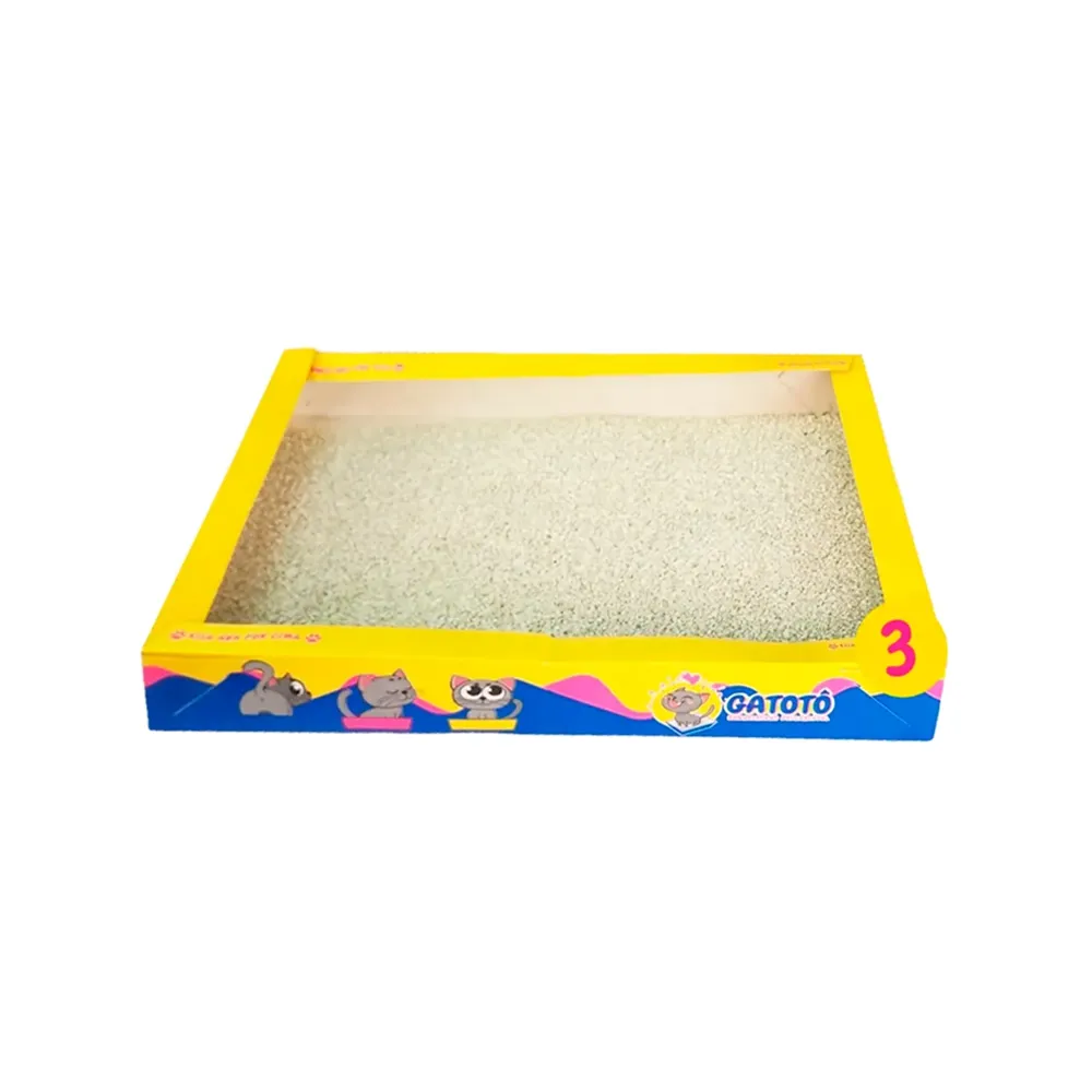 Banheiro Descartável Gatotô com Areia CatMyPet
