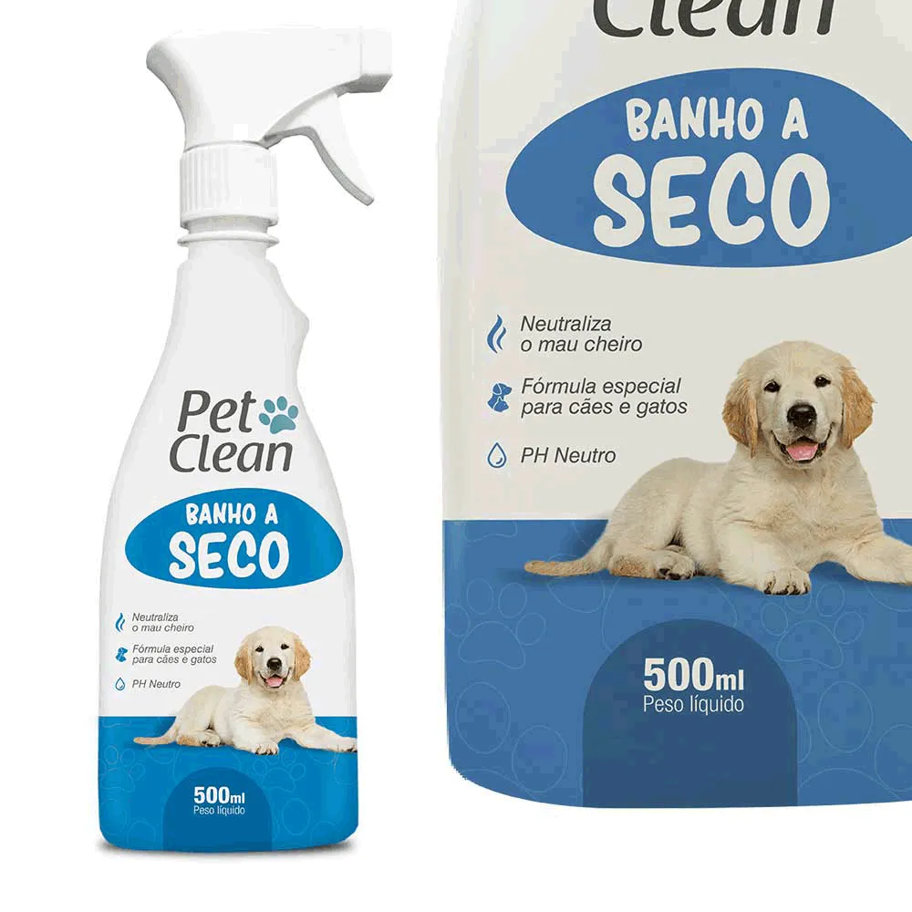 Banho a Seco Pet Clean para Cães e Gatos — foto 5