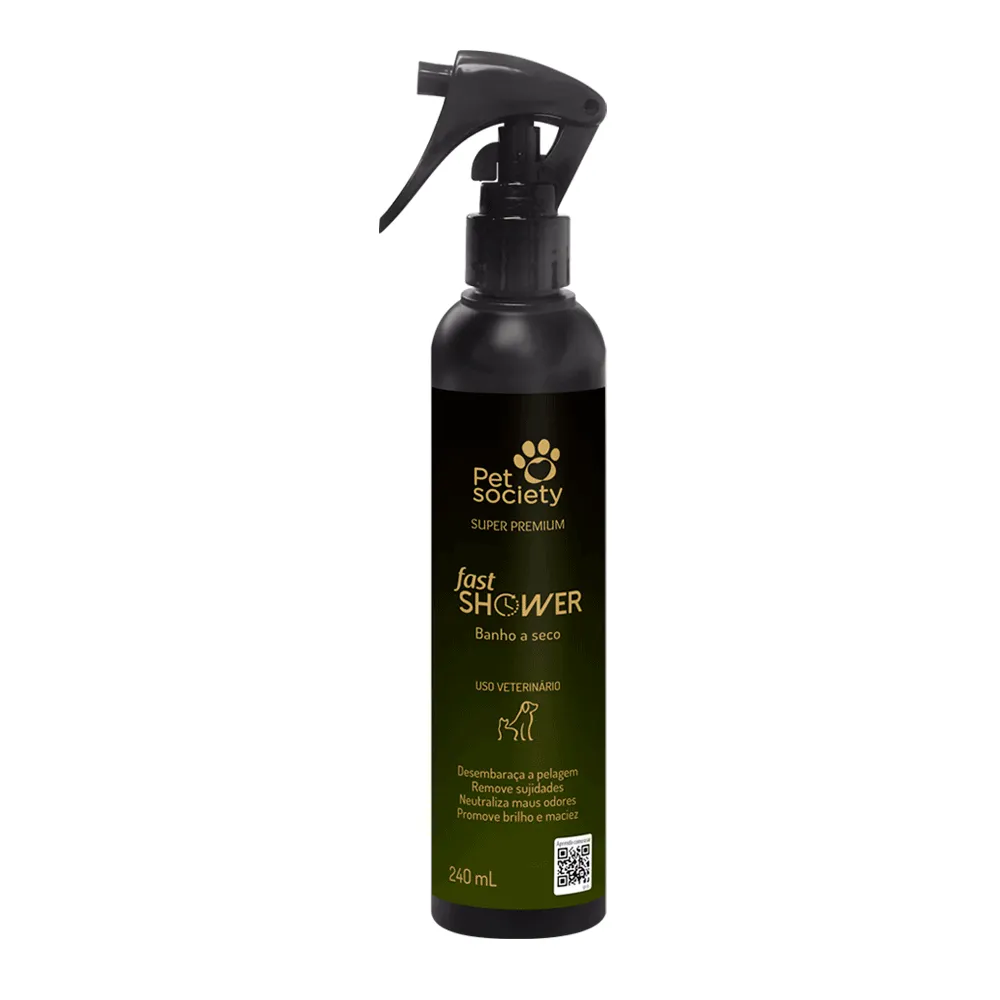 Banho a Seco Fast Shower Pet Society