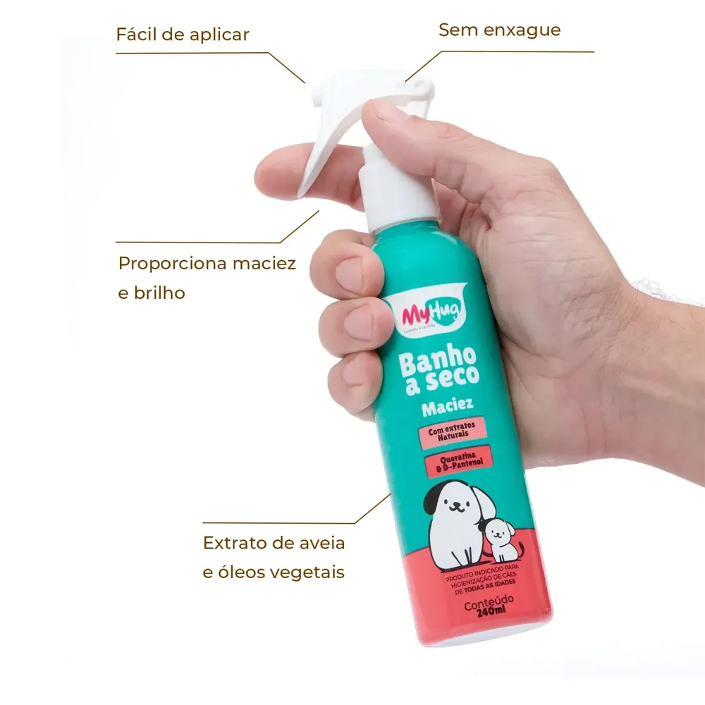Banho a Seco MyHug para Cães e Gatos — foto 2
