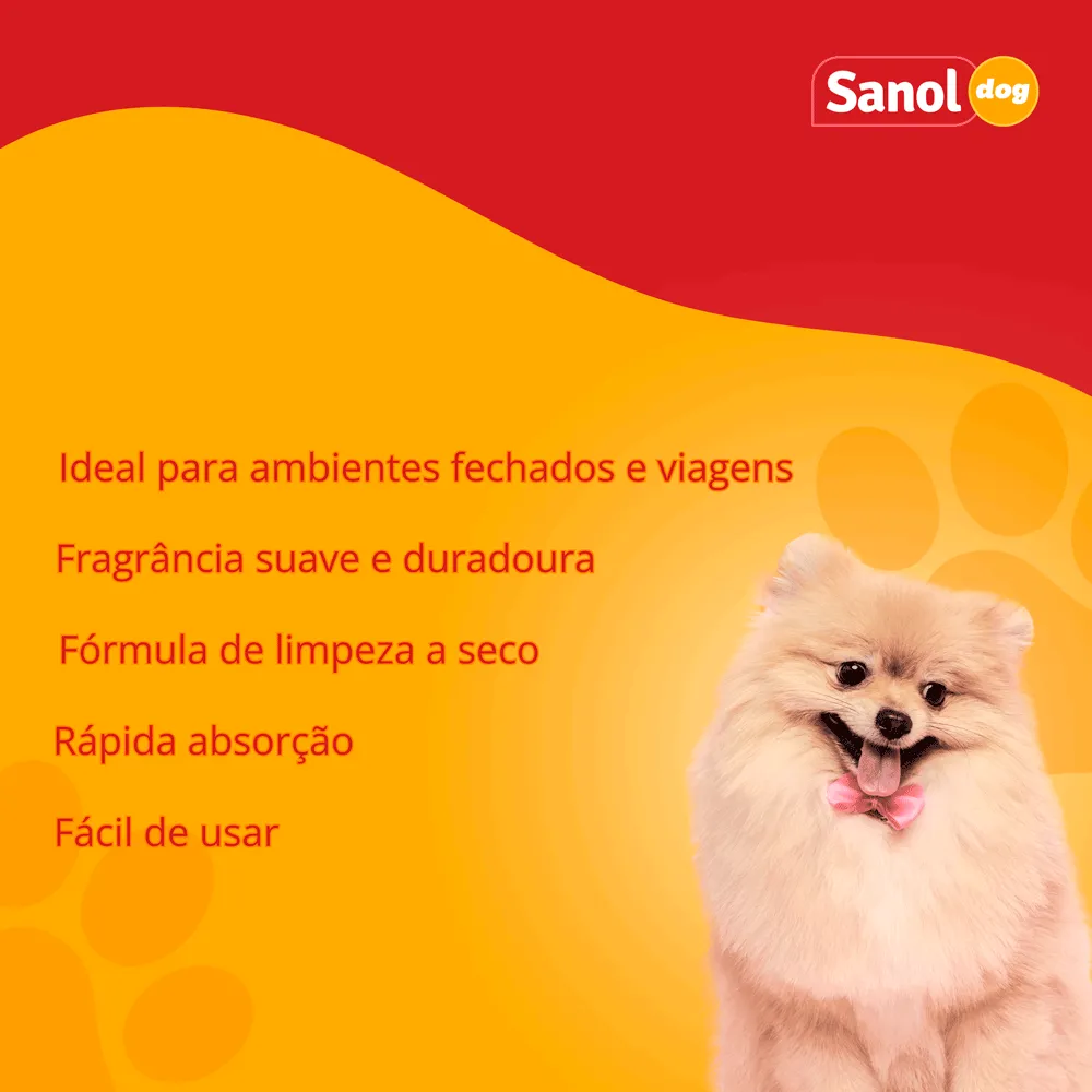 Banho a Seco Sanol para Cães e Gatos — foto 5