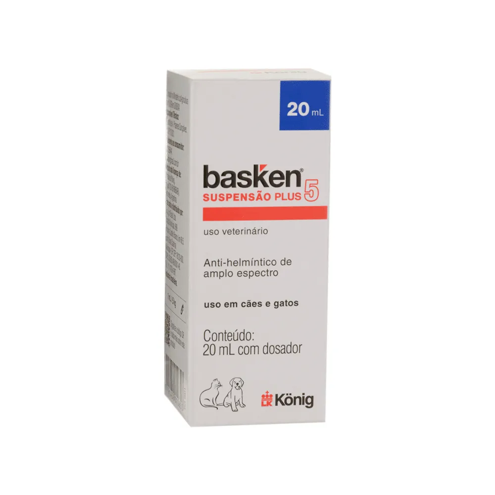 Basken Suspensão Plus 5 Cães e Gatos