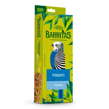 Bastão de Sementes Barritas Periquito Zootekna