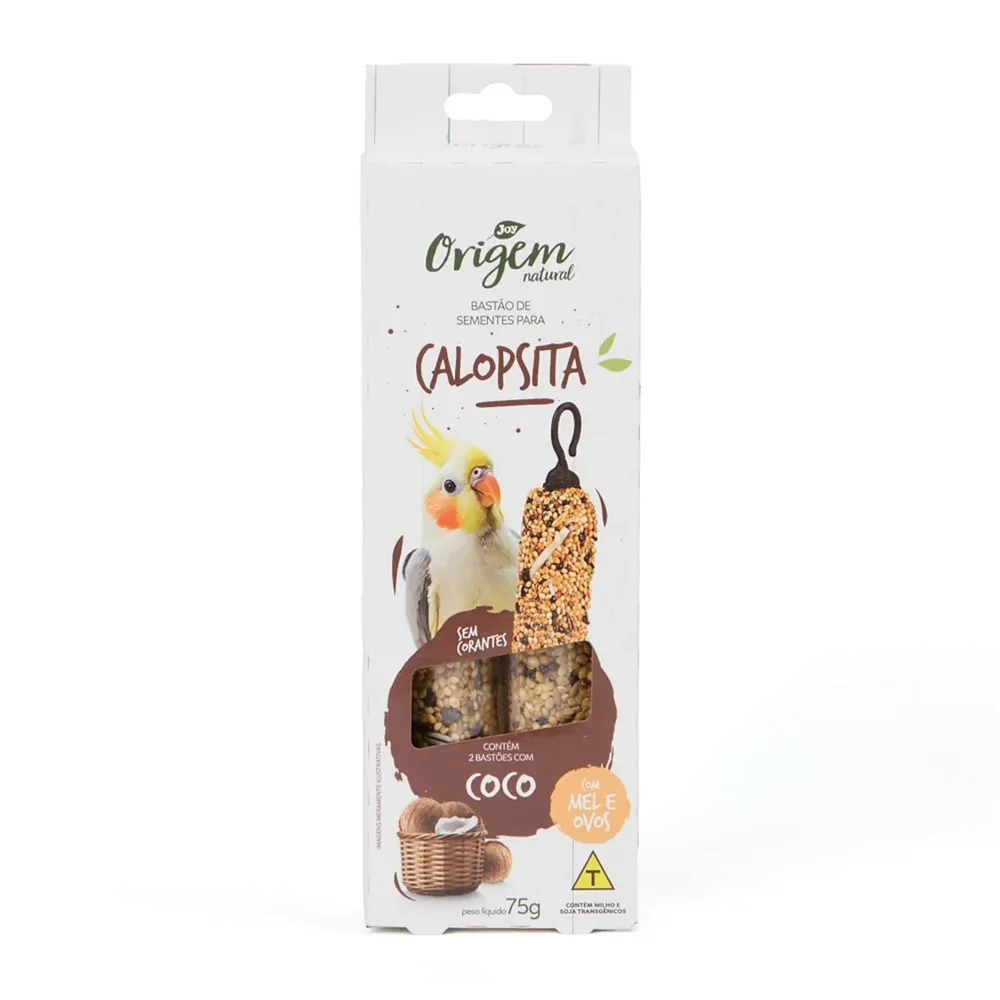 Bastão para Calopsita Coco Origem Natural — foto 3