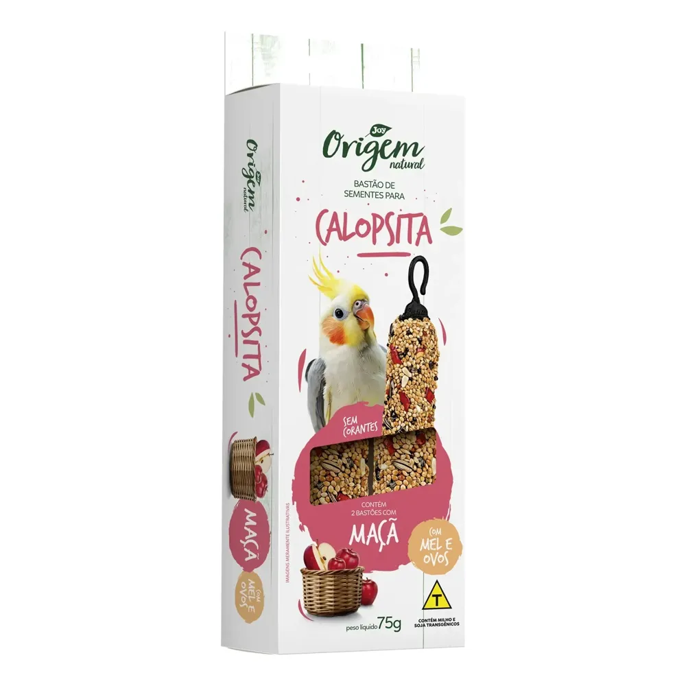 Bastão para Calopsita Maçã Origem Natural