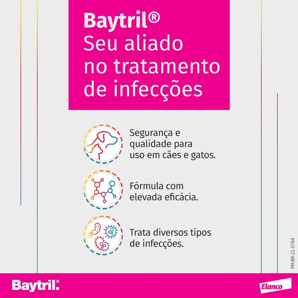Baytril Flavour 15mg Antimicrobiano — foto 4