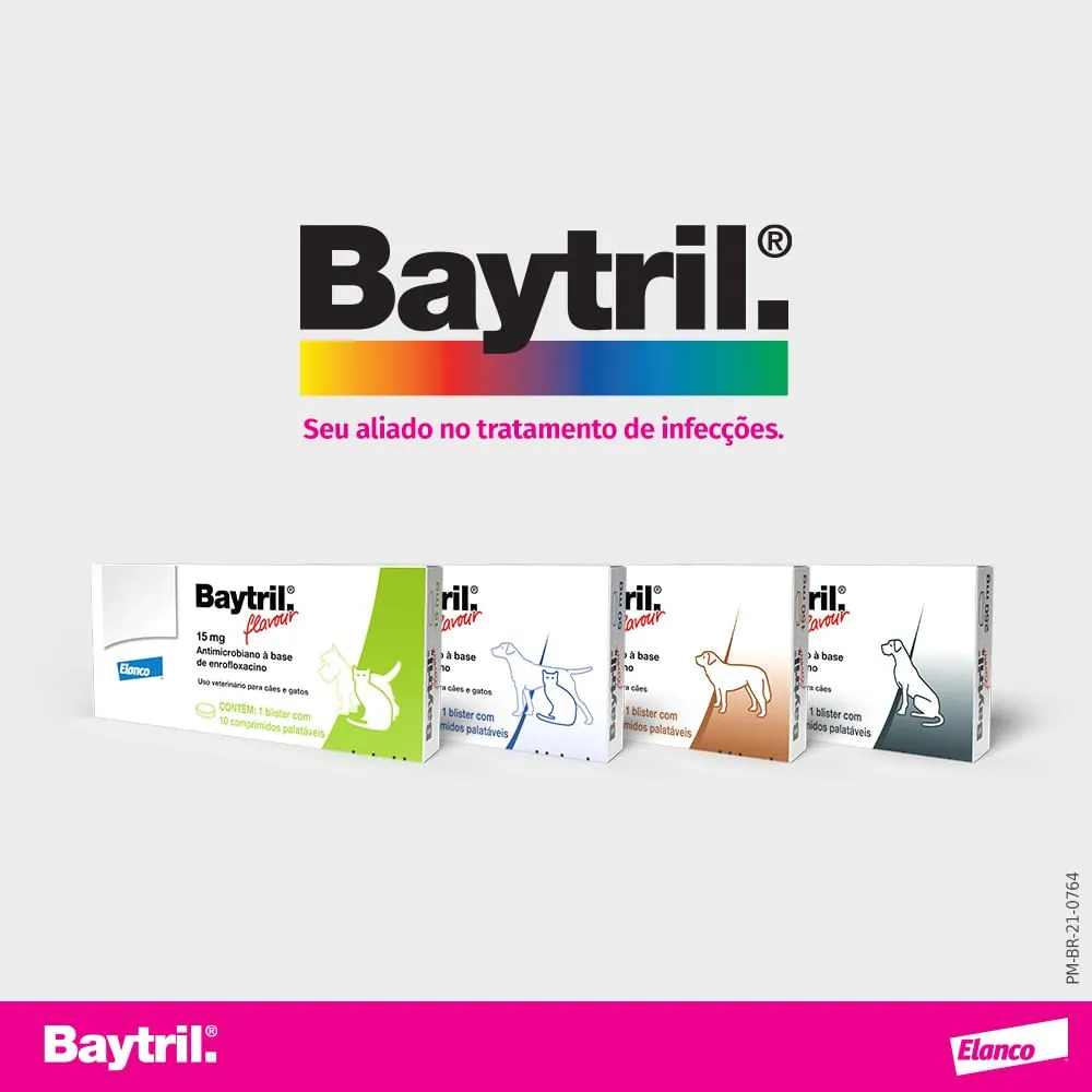 Baytril Flavour 15mg Antimicrobiano — foto 6