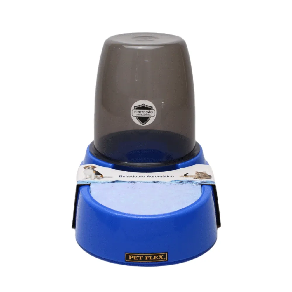 Bebedouro Automático Pet Flex Azul