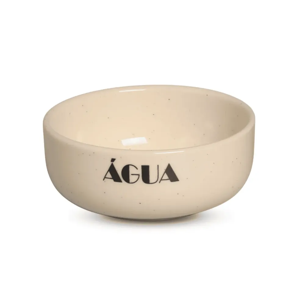 Bebedouro Porcelana Marmorado Médio Bege