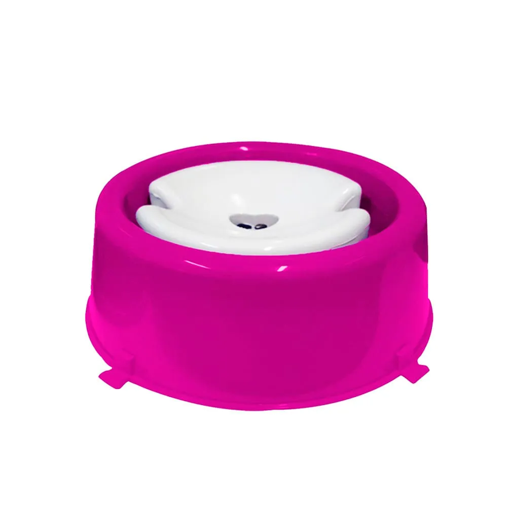 Bebedouro Classic Pelos Longos Furacão Pet Rosa