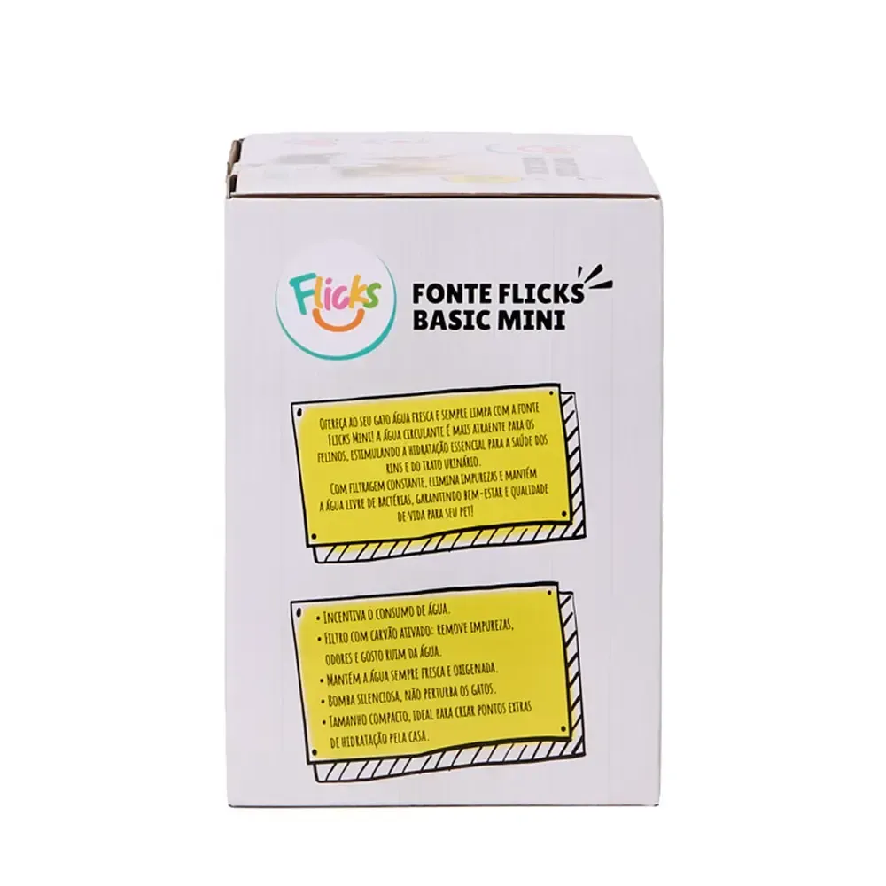 Bebedouro Fonte Basic Mini Bivolt Flicks — foto 4
