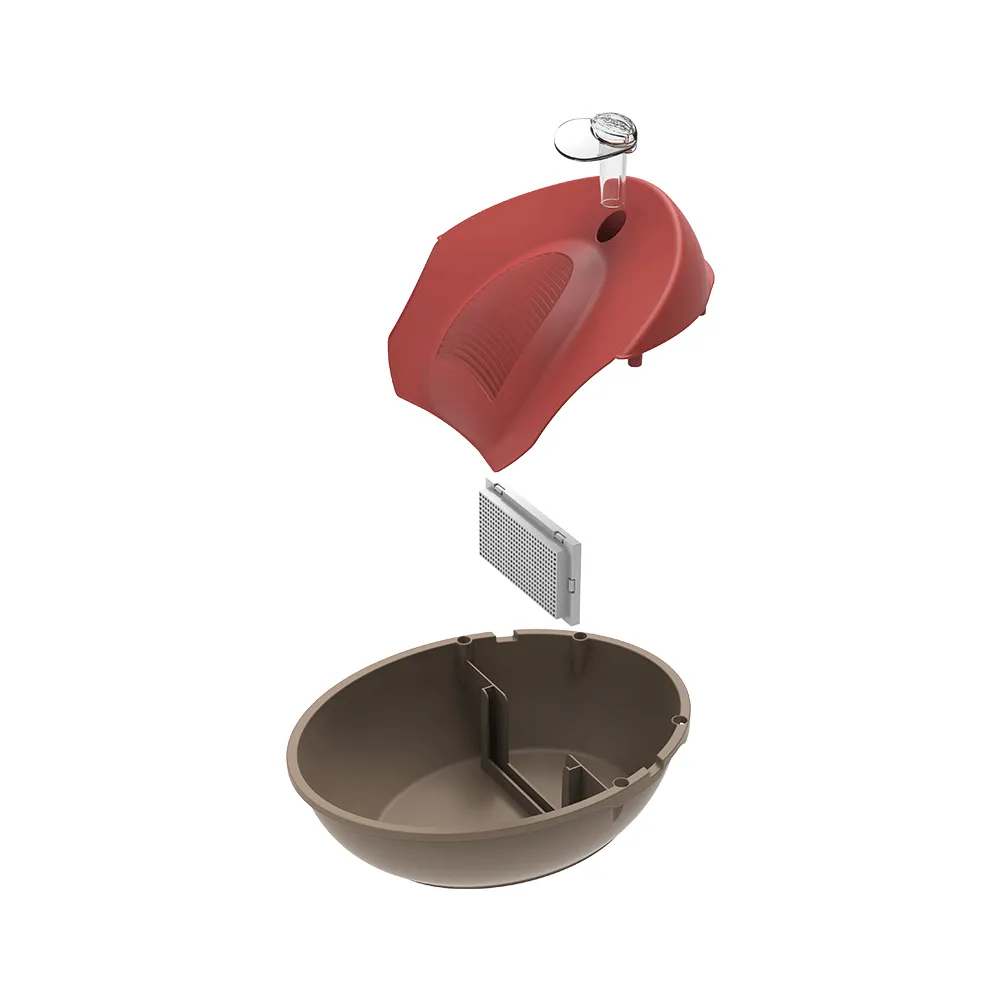 Bebedouro Fonte Petit Plast Pet Vermelho — foto 6