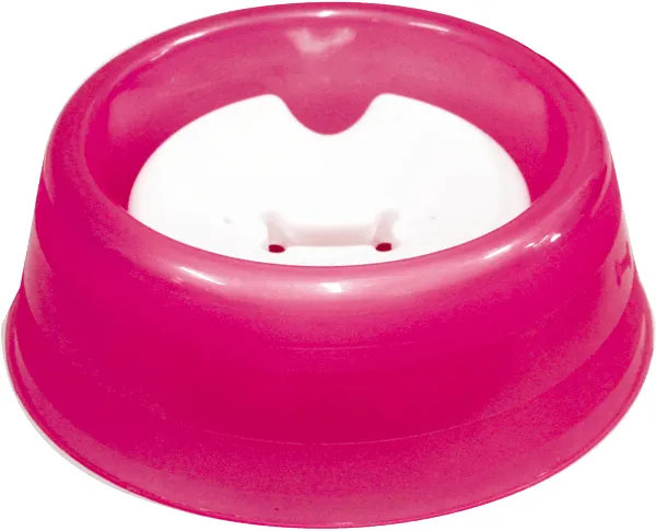 Bebedouro Pelo Longo Rosa Tudo Pet
