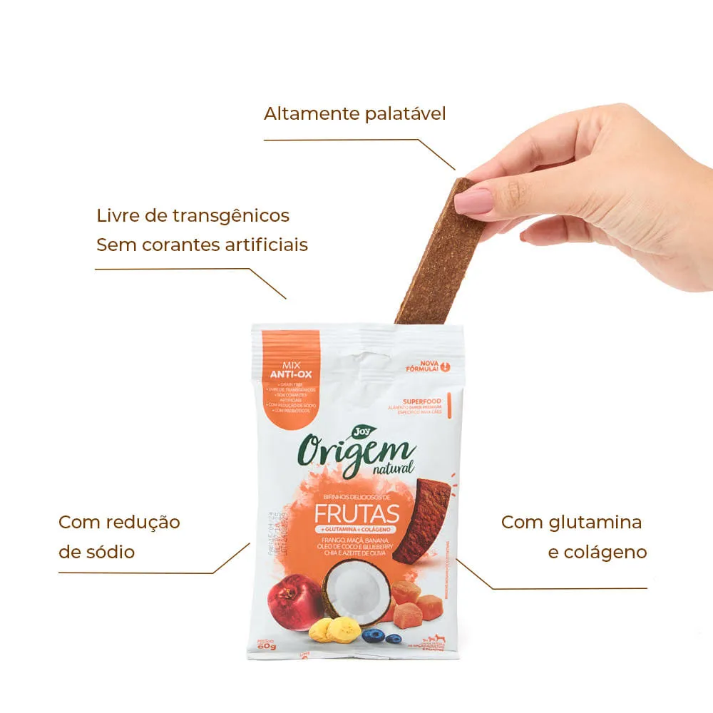 Bifinho Cães Origem Natural Mix de Frutas — foto 2