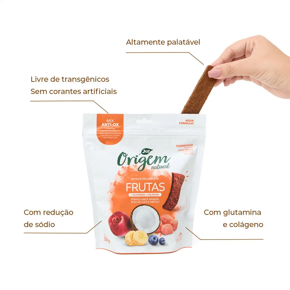Bifinho Cães Origem Natural Mix de Frutas — foto 6