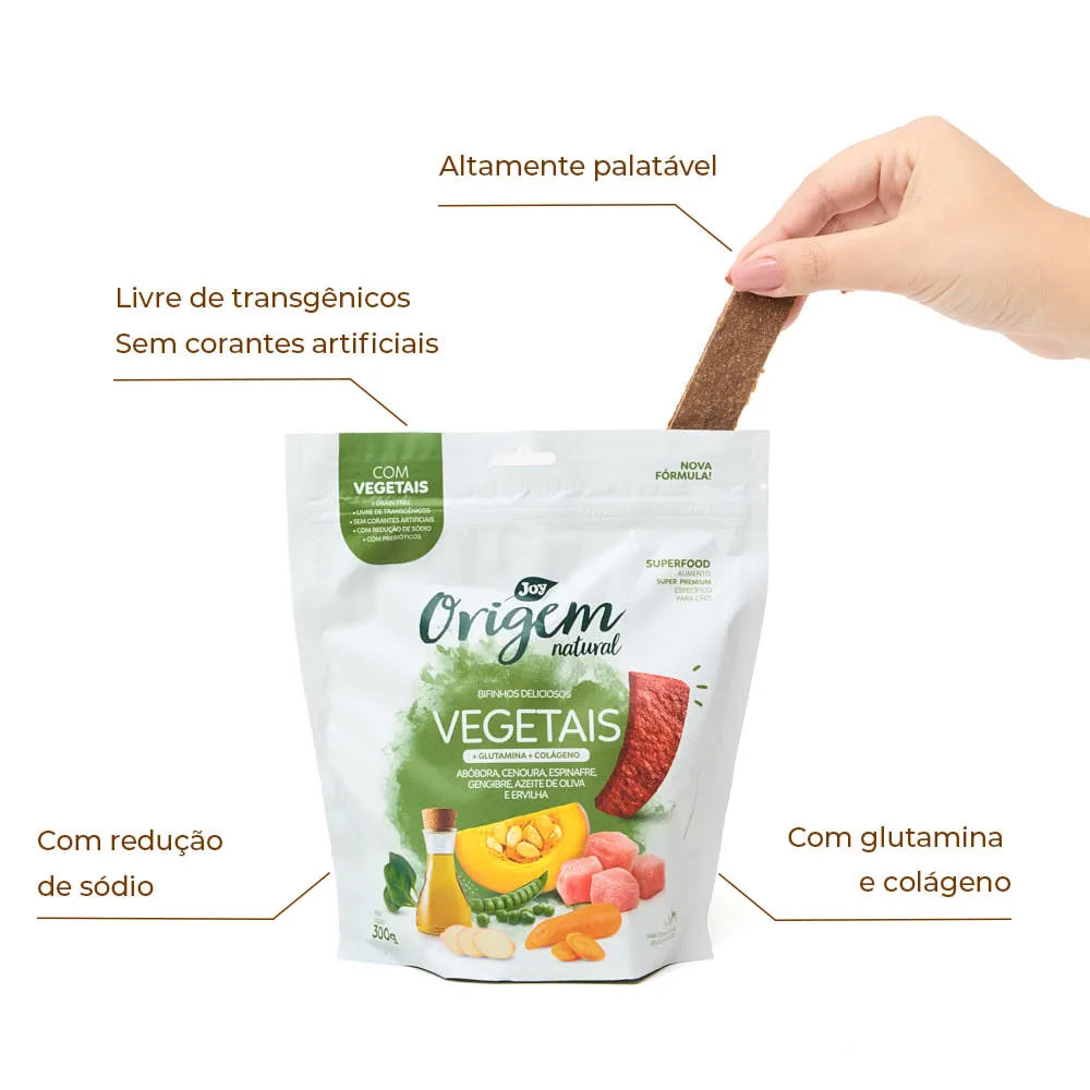 Bifinho Cães Origem Natural Mix de Vegetais — foto 6