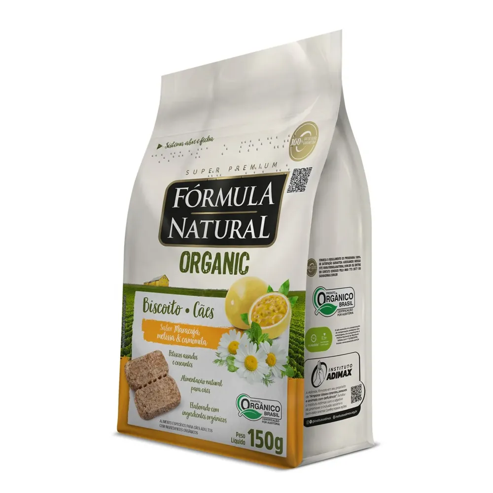 Biscoito Fórmula Natural Organic Cães Adultos Maracujá — foto 5