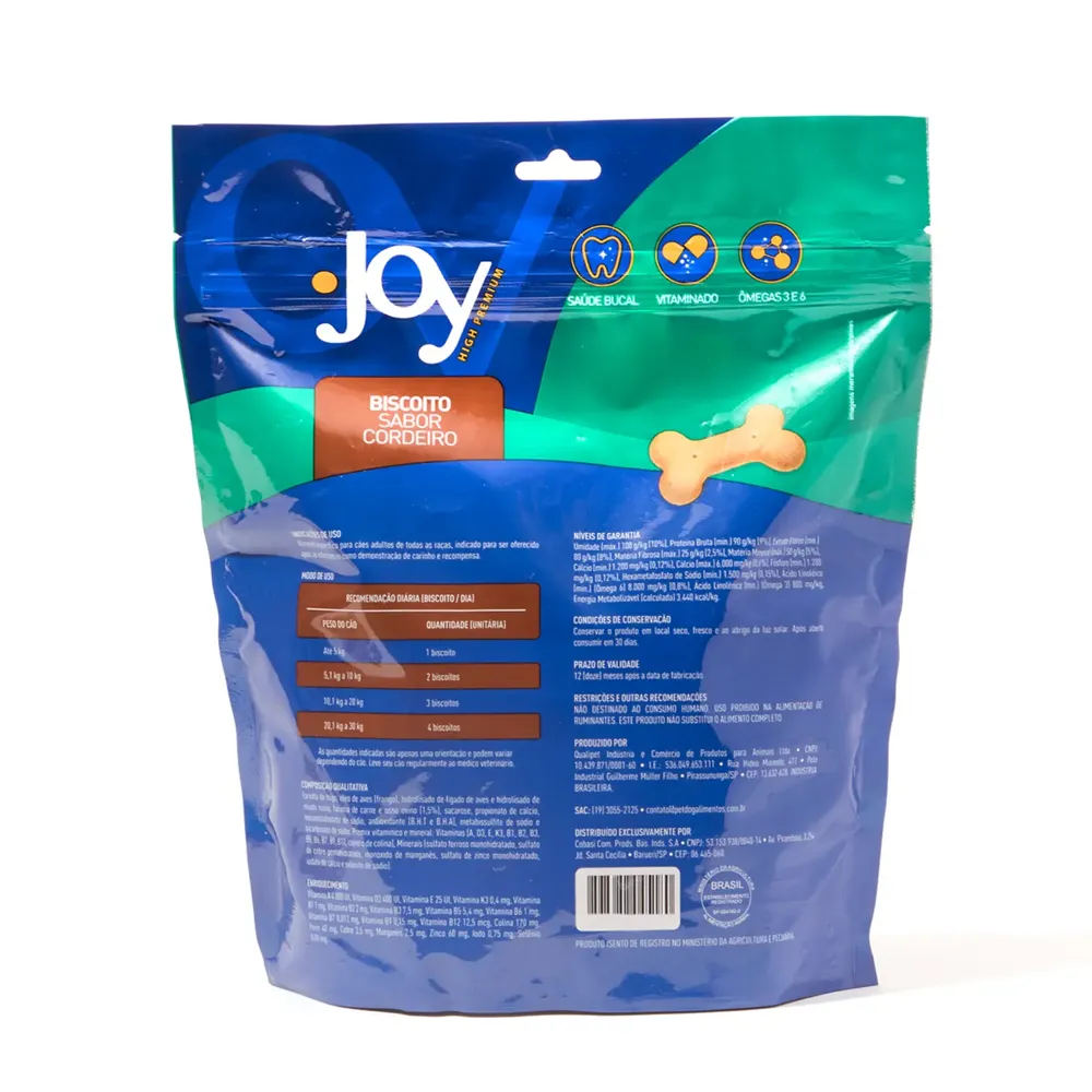 Biscoito Joy para Cães Adultos Cordeiro — foto 3