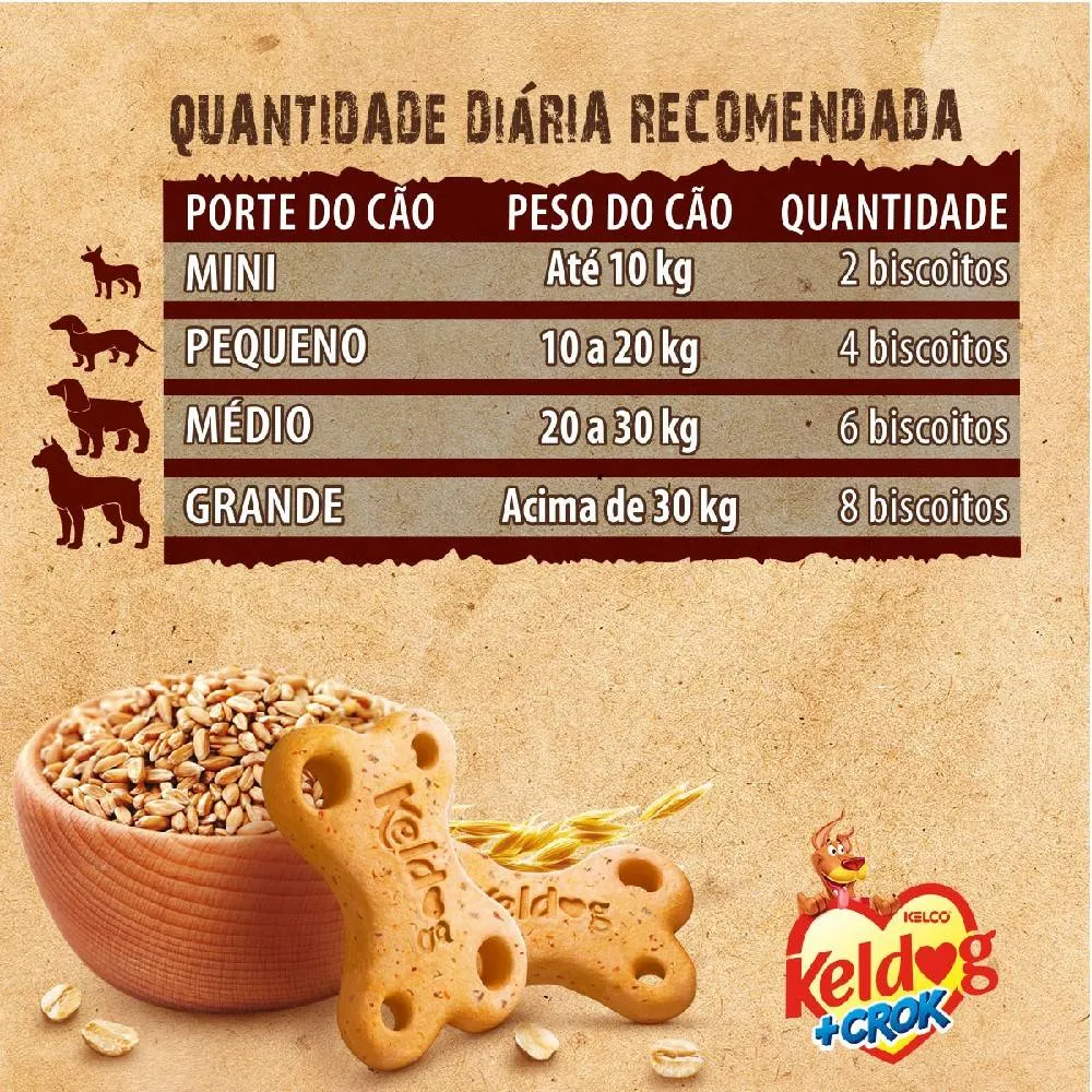 Biscoito Keldog +Crock Integral Kelco — foto 3