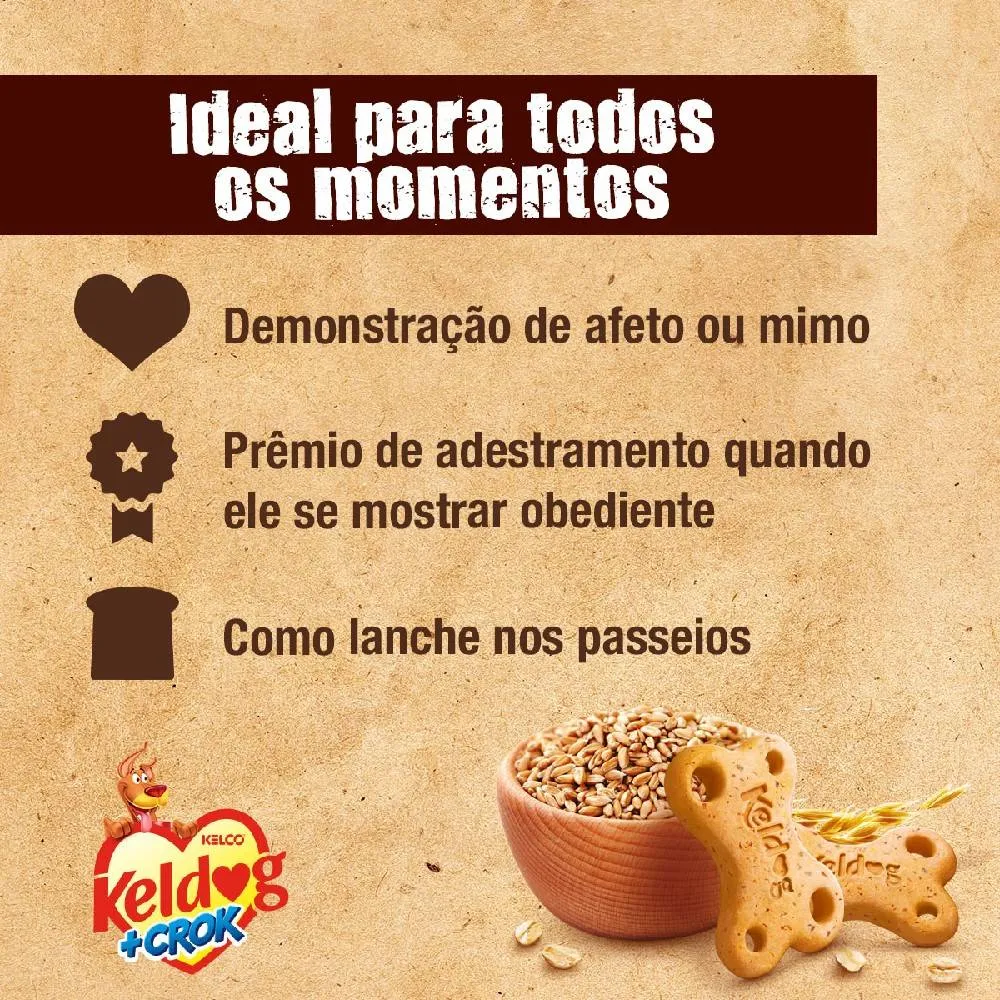 Biscoito Keldog +Crock Integral Kelco — foto 4