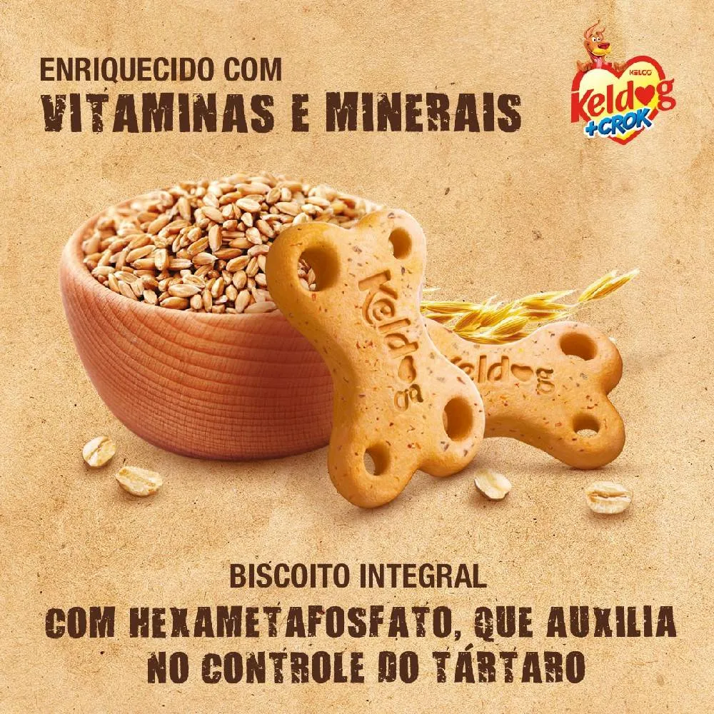 Biscoito Keldog +Crock Integral Kelco — foto 5