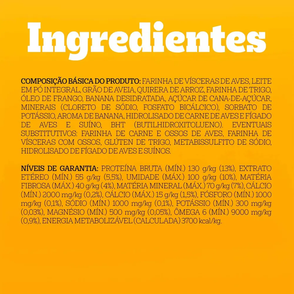 Biscoito Pedigree Biscrok Cães Adultos Raças Pequenas Banana, Leite e Aveia — foto 6