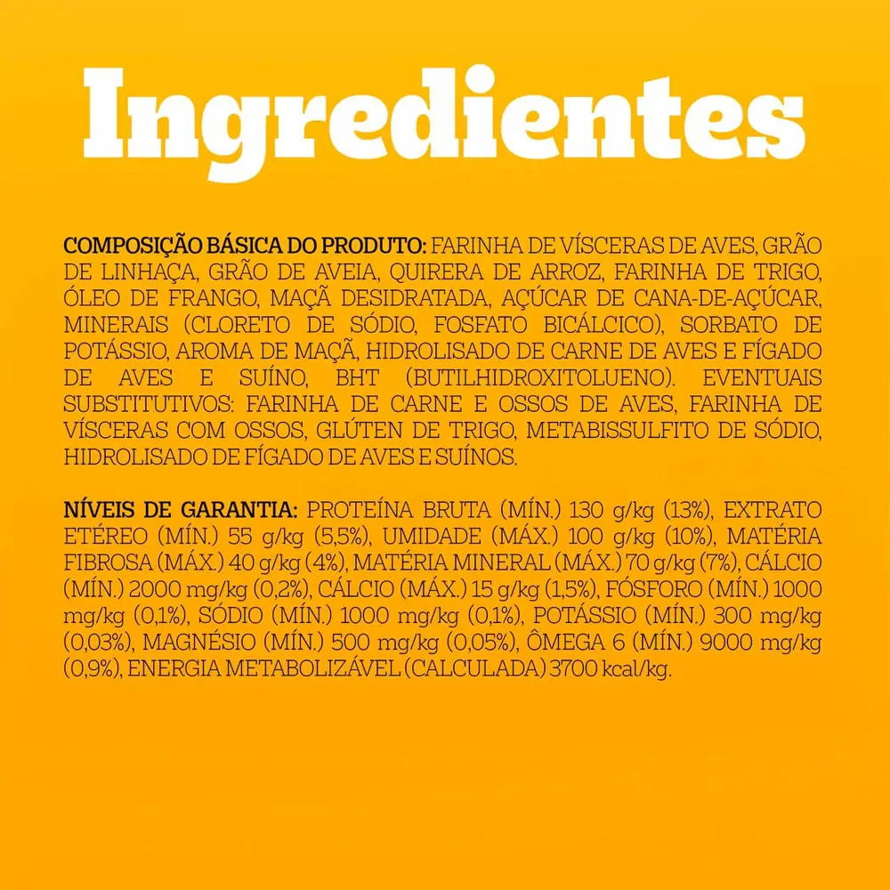 Biscoito Pedigree Biscrok Cães Adultos Raças Pequenas Maçã, Linhaça e Aveia — foto 6