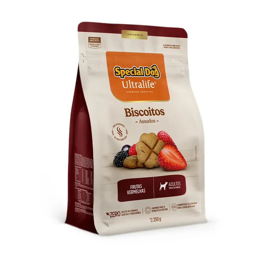 Biscoito Special Dog Ultralife Cães Adultos Frutas Vermelhas — foto 2