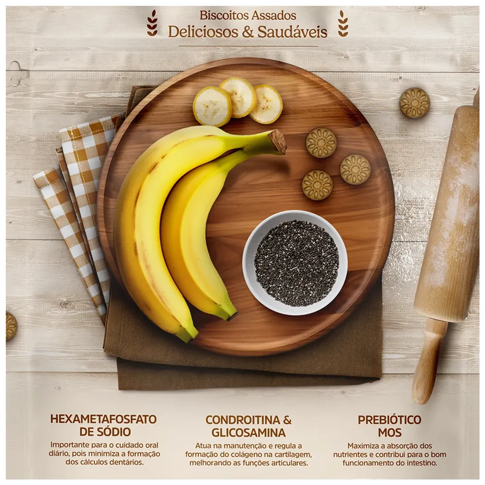 Biscoito Special Dog Ultralife para Cães Adultos Banana e Chia — foto 5