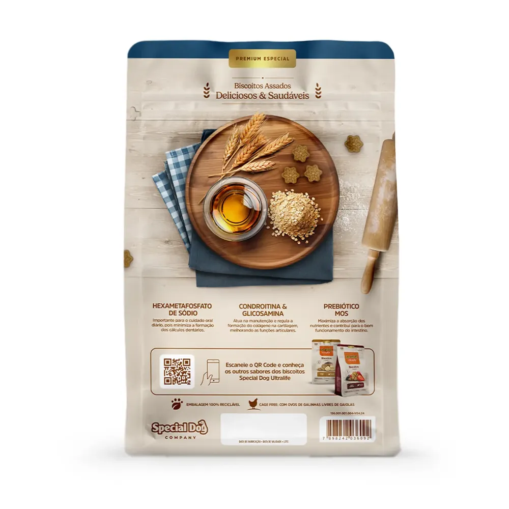 Biscoito Special Dog Ultralife para Cães Adultos Original — foto 3