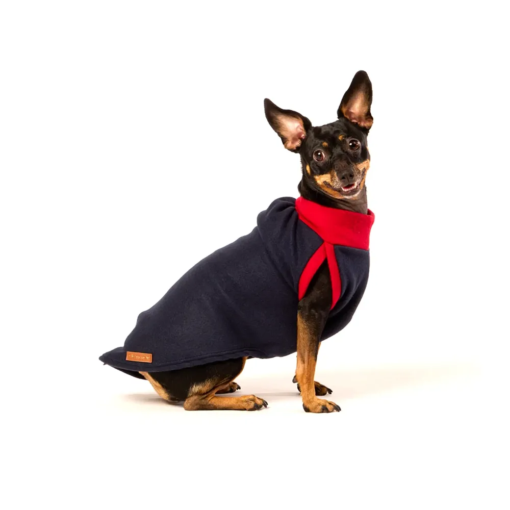 Blusa Básica Soft Lisa Azul Fábrica Pet