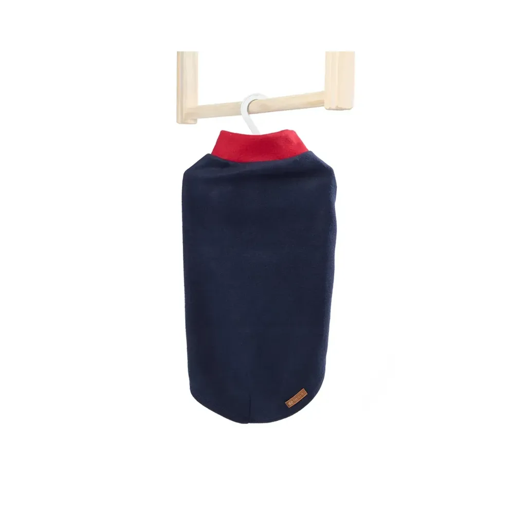 Blusa Básica Soft Lisa Azul Fábrica Pet — foto 4