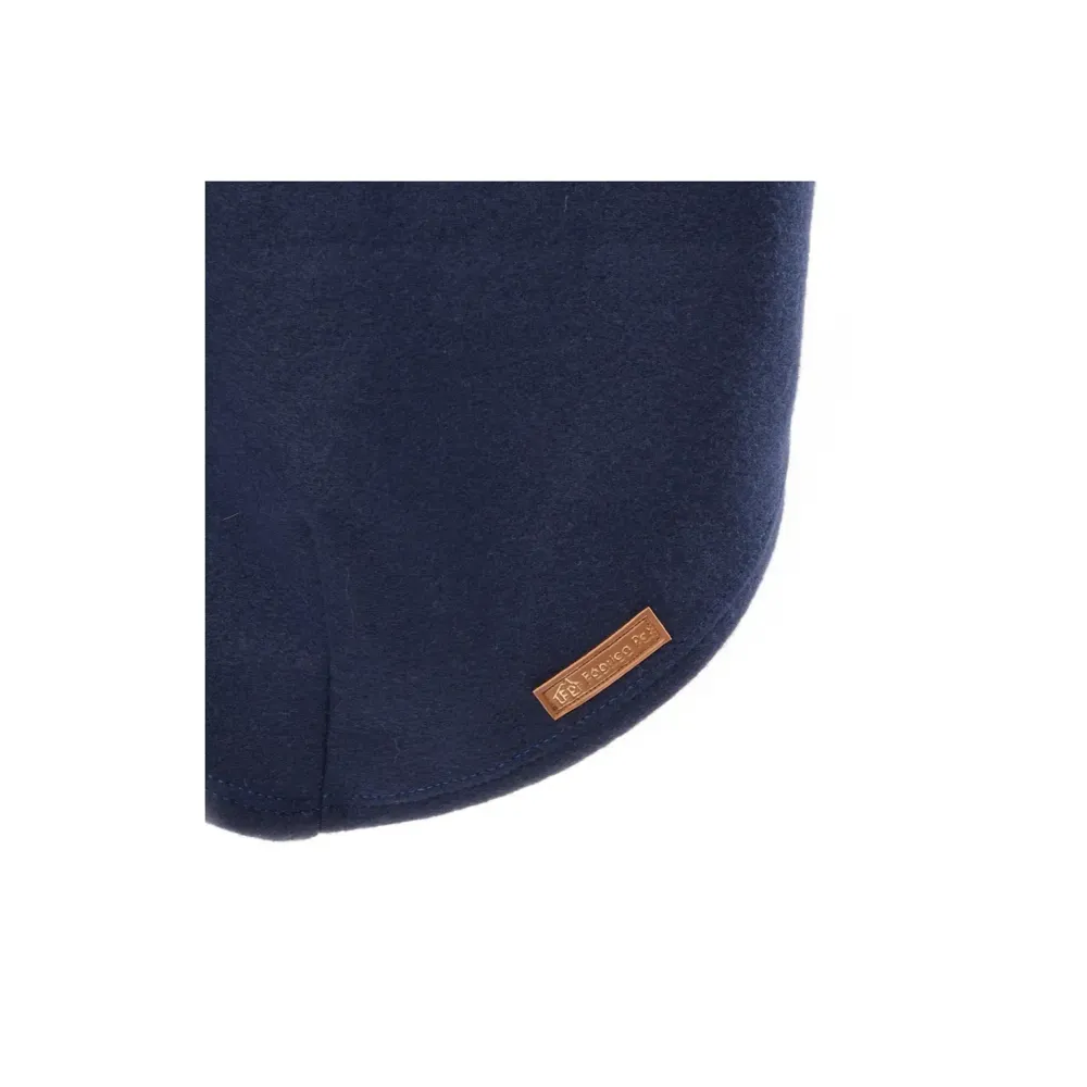 Blusa Básica Soft Lisa Azul Fábrica Pet — foto 6