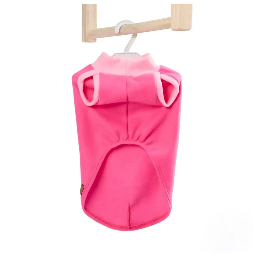 Blusa Básica Soft Lisa Rosa Fábrica Pet — foto 4