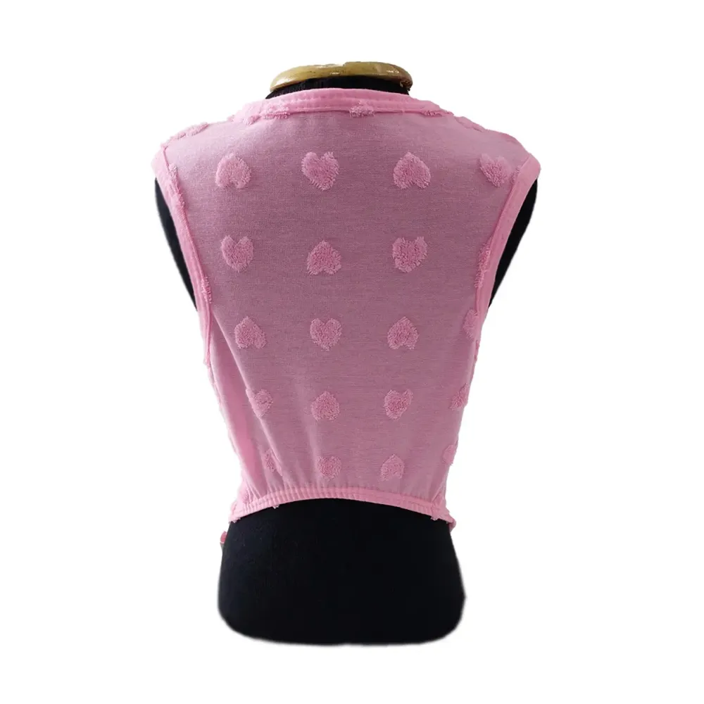 Blusa Coração Rosa Fábrica Pet — foto 2