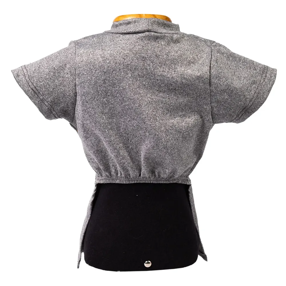 Blusa Gola Careca Aranha Cinza Fábrica Pet — foto 3