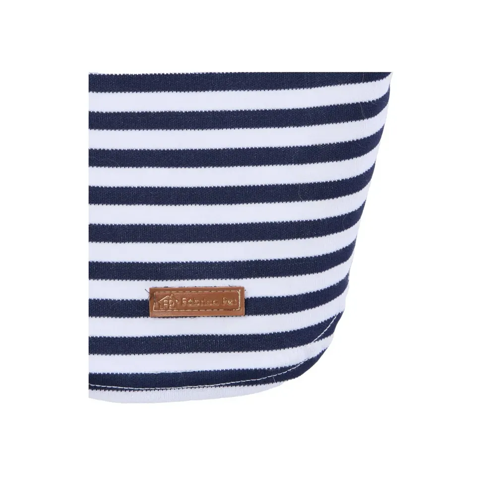 Blusa Listra Com Manga Marinho Fábrica Pet — foto 5