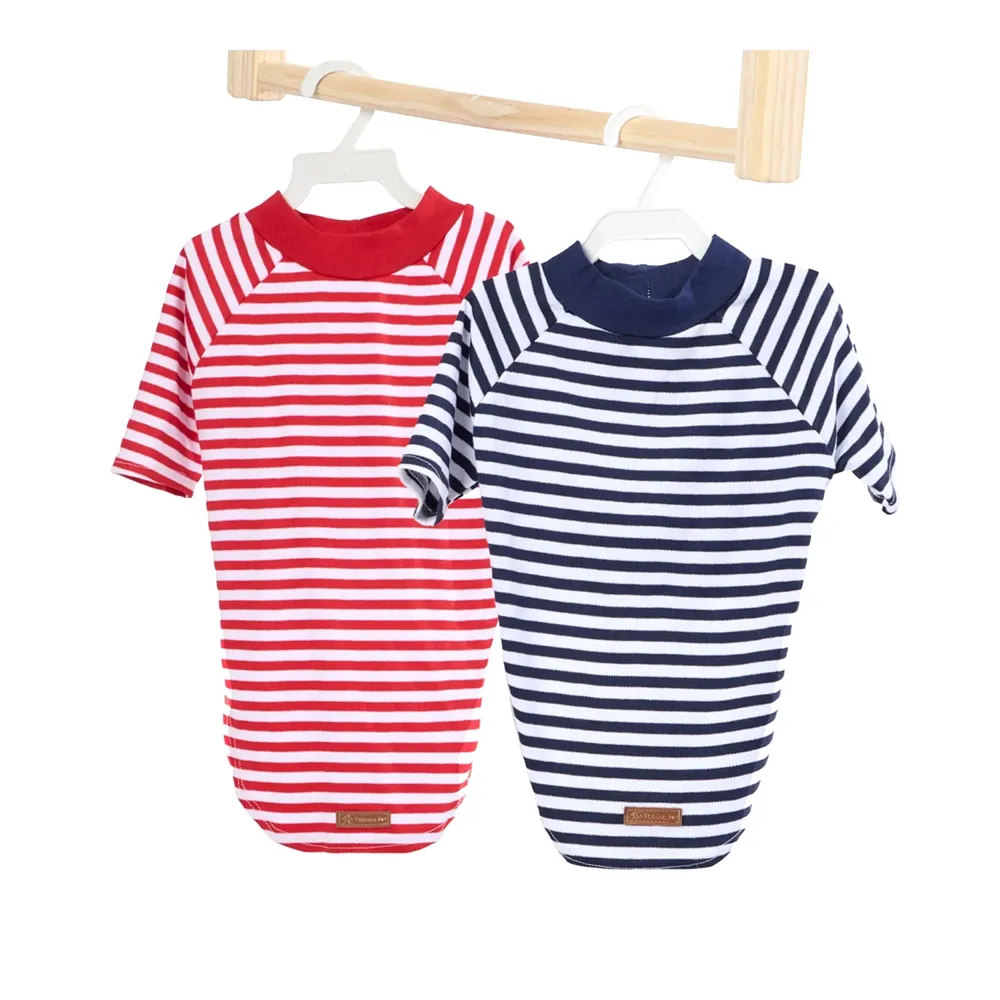 Blusa Listra Com Manga Vermelho Fábrica Pet — foto 4