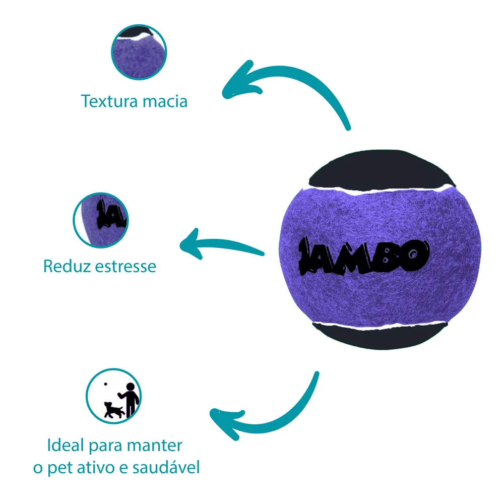 Bola de Tênis Sound Logo Jambo — foto 2