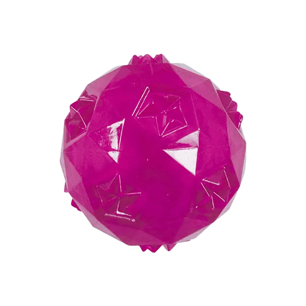 Bola Diamond Jambo Rosa para Cães