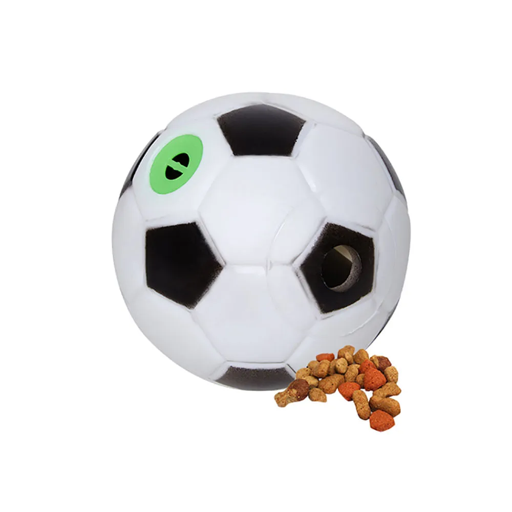 Bola Futebol com Som Branca e Preta HomePet