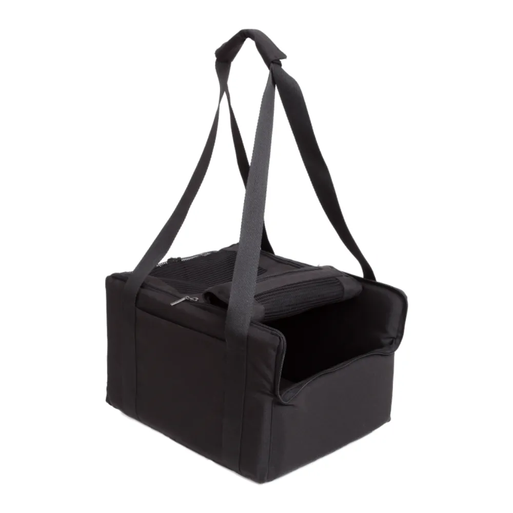 Bolsa de Transporte para Viagem Bichinho Chic Preta