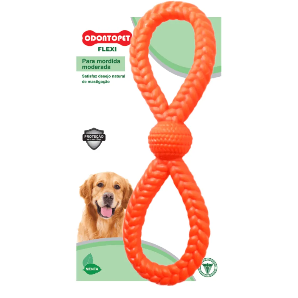 Brinquedo Argola Dupla Flexi Odontopet — foto 5