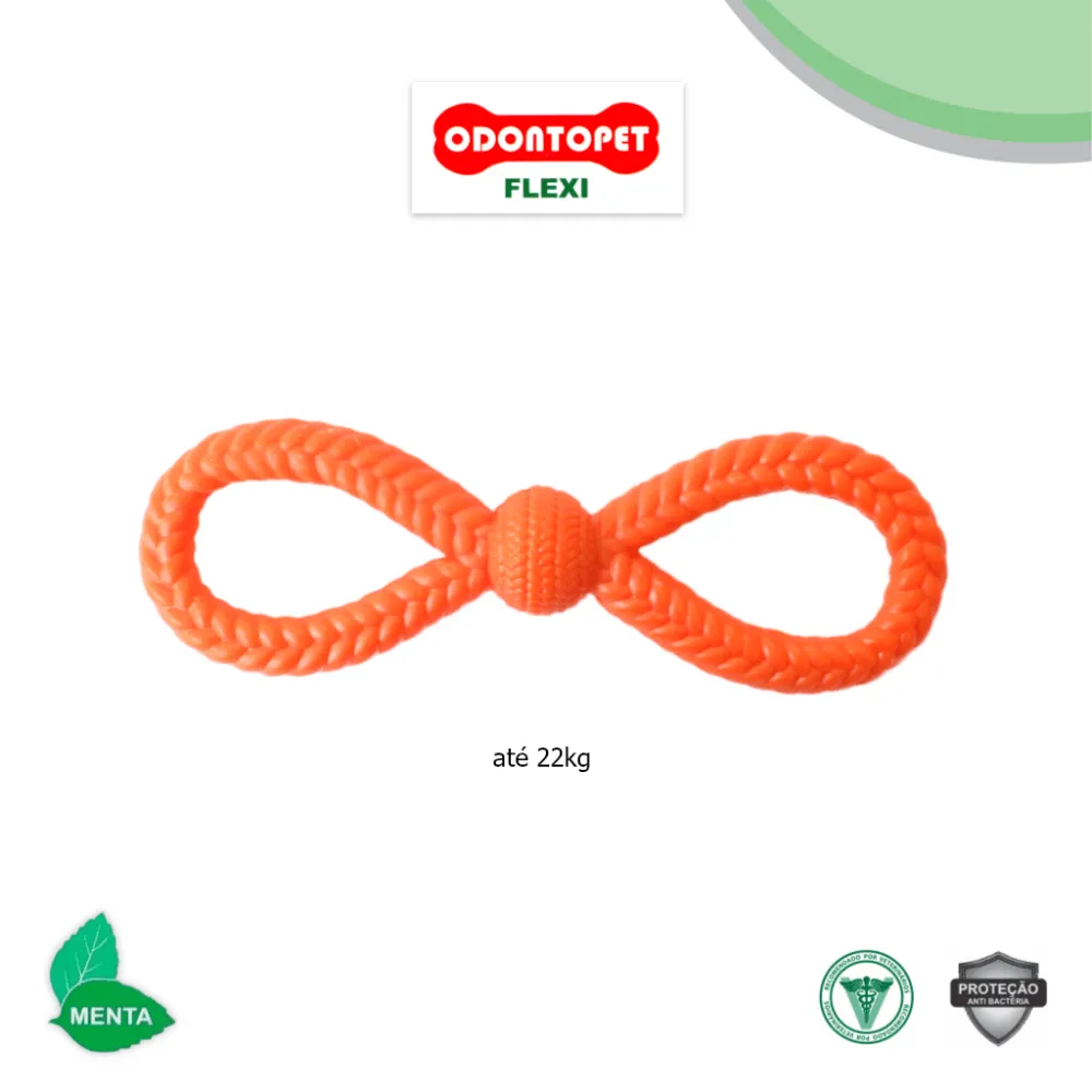 Brinquedo Argola Dupla Flexi Odontopet — foto 6