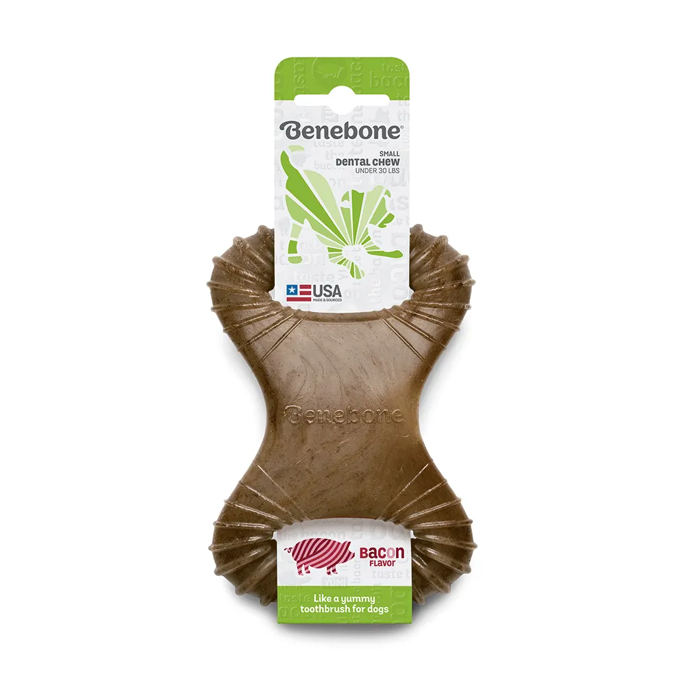 Brinquedo Benebone Dental Chew Bacon — foto 2