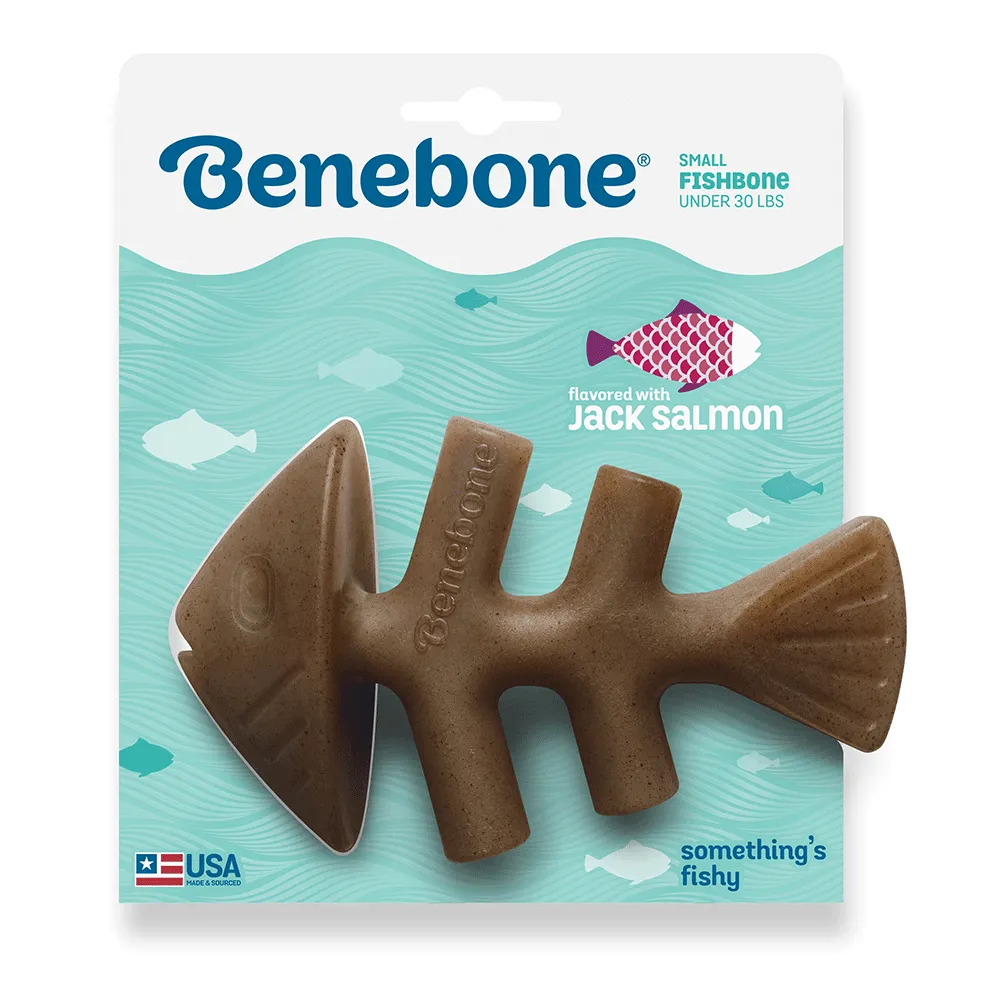 Brinquedo Mordedor Benebone Fishbone — foto 4